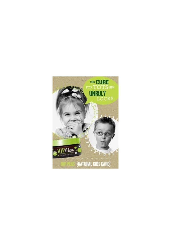 Hip Peas Natural Hair Styling Balm - Gentle Pomade for All Hair Types - Image 2